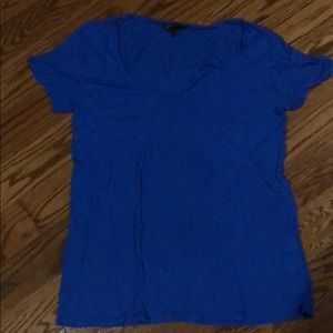 Banana Republic royal blue short sleeve tee